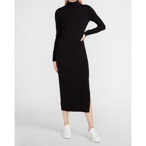 NWT EXPRESS Turtleneck Maxi Sweater Dress